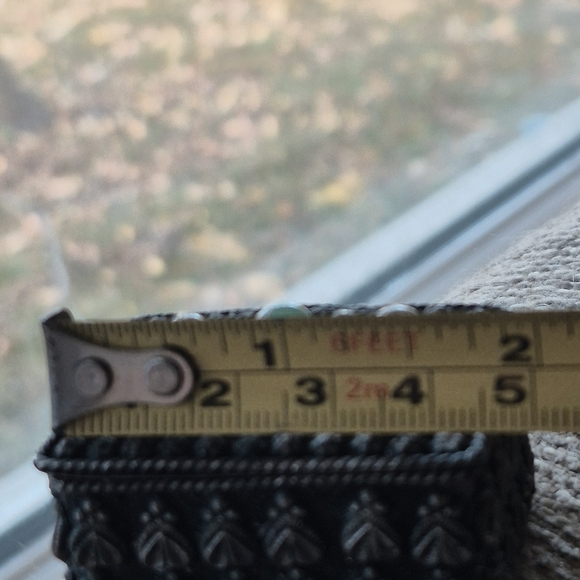 Decorative Black Trinket Box with Gem Accents - Picture 6 of 9